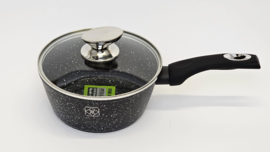 KOOKKUNST HOLLAND Steelpan 18 CM Zwart