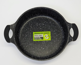 KOOKKUNST HOLLAND Hapjespan 32cm Bakeliet handvat