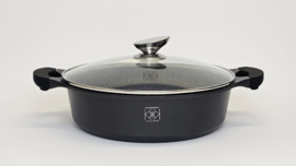 KOOKKUNST HOLLAND Hapjespan 32cm Bakeliet handvat
