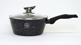 KOOKKUNST HOLLAND Steelpan 16 CM Zwart