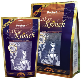 Lakse Kronch 85% zalm pocket snacks 175 gram