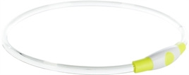 Trixie - LED Halsband Flash Groen L-XL (65 cm)