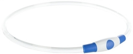 Trixie - LED Halsband Flash Blauw S-M (40 cm)