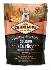 Carnilove - Salmon/Turkey Puppy Large Breed 1,5 kg