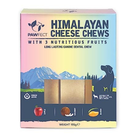 Pawfect Yak kaas met fruit 3 x 65 gram