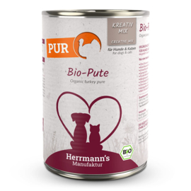 Herrmann's - BIO Puur Kalkoen 400 gram