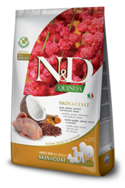 N&D Quinoa Skin & Coat Kwartel 2,5 kg