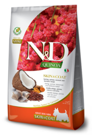 N&D Quinoa Skin & Coat Haring Mini 2,5 kg