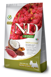 N&D Quinoa Skin & Coat Eend Mini 2,5 kg