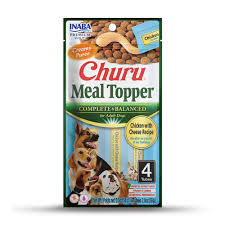 INABA - Churu Meal Topper Kip met kaas