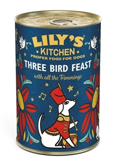 Lily's Kitchen - Christmas Three Bird Feast 400 gram