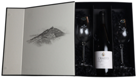 Geschenk Crasto Superior Vinho Douro - 2 glazen