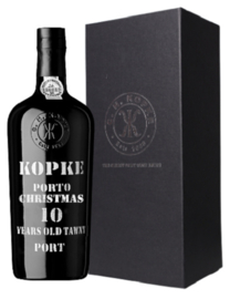Kopke Christmas Giftbox 10 years old Tawny