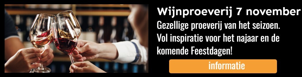 Wijnproeverij najaar - winter - Feestdagen