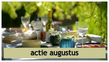 actie wijnen augustus - lekker buiten eten