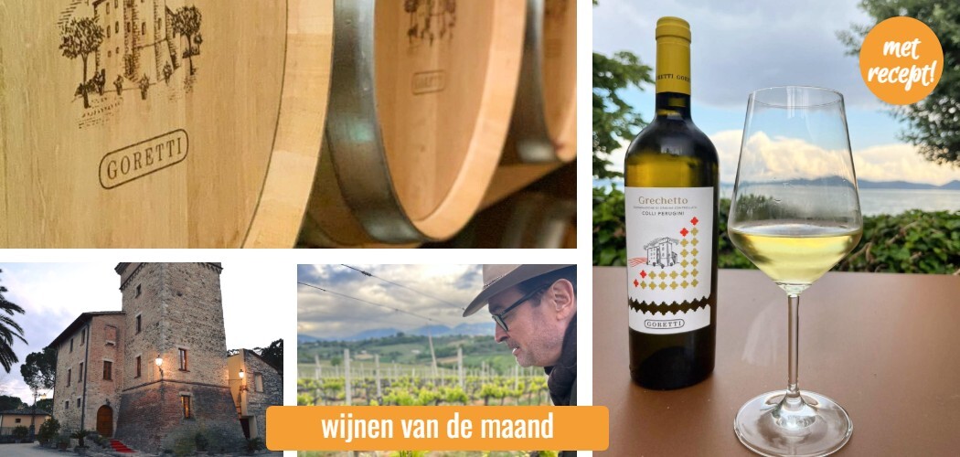 wijnen van de maand Cantine Goretti