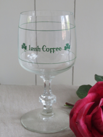 VERKOCHT Vintage Irish Coffee glazen - set van 4