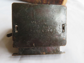 VERKOCHT Miniatuur bronsmetalen kassa (puntenslijper)