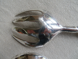 VERKOCHT Vintage verzilverd oosters slacouvert slabestek
