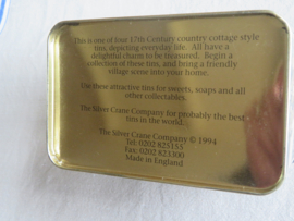 Vintage Engels blik The Silver Crane Company 1994