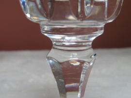 VERKOCHT Kristallen portglazen loodkristal- set van 4 stuks