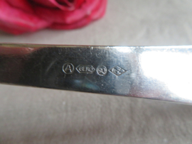 Vintage soeplepel Gero 90 model puntfilet - 29 cm