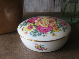 Oude porseleinen bonbonniere dekseldoosje Limoges