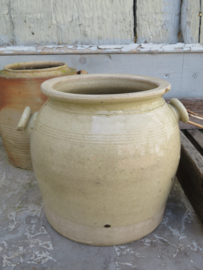 VERKOCHT Oude Franse grespot, gemerkt - 19 cm (artikelnr. 105)