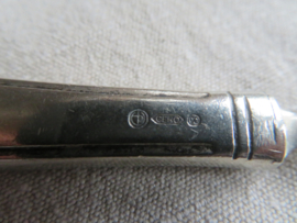 VERKOCHT Art Deco verzilverde fruitvorkjes Gero 90 - set van 6 stuks