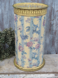 Antieke Franse metalen paraplubak - 48 cm hoog
