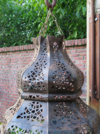 Grote oude Marokkaanse lamp (artikelnr. 011)