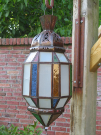 VERKOCHT Oude Marokkaanse lamp (artikelnr. 06)