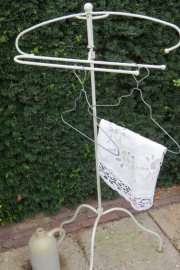 Brocante Franse metalen dressboy