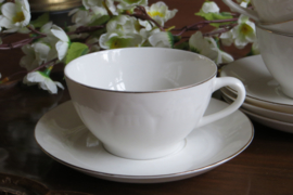 VERKOCHT Set van 4 kop en schotels Hebei Porcelain China