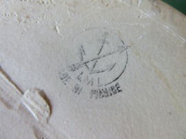 Oude Franse aardewerk uienpot LML (Limoges Moulin des Loups)