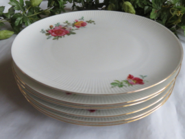 VERKOCHT Porseleinen dinerborden Bavaria Winterling Marktleuthen, set van 6 st.