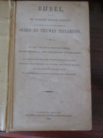 VERKOCHT Antieke bijbel gebedenboek uit 1891