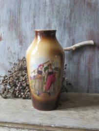 Antieke Franse porseleinen vaas - Provence - 25 cm