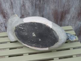 VERKOCHT Oude houten lokeend