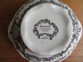 VERKOCHT Dekschaal Groenteschaal Palissy Game Series, Royal Worcester