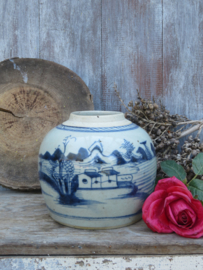 VERKOCHT Antieke Chinese gemberpot
