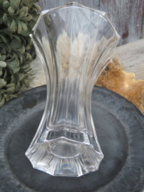 Oude glazen vaas - 18 cm