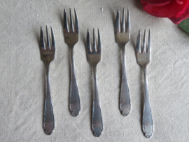 Oude Gero Zilmeta gebakvorkjes model 517 - set van 5