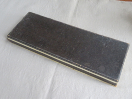 Oude kristallen messenleggers - 12 stuks in cassette