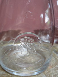 VERKOCHT Glazen waterkaraf wijnkaraf, Made in Italy , inh. 1 liter
