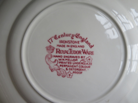 VERKOCHT Dinerborden Royal Tudor Ware