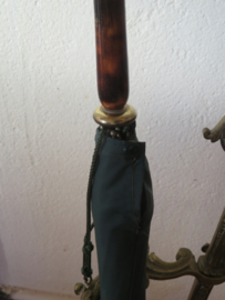 Vintage groene paraplu jaren '50