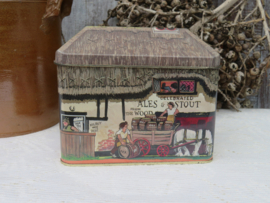 Vintage Engels blik The Silver Crane Company 1994