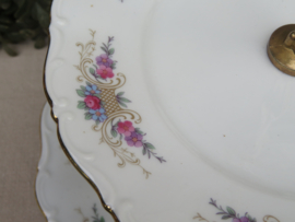 Vintage porseleinen etagere Seltmann Weiden Bavaria Theresia