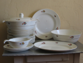 VERKOCHT Dinerservies / eetservies Digoin Sarreguemines, 9-pers.